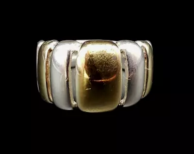 Milor Sterling Silver Ring 925  Band Style Ring Size 7.25 Milor Italy • $33.99