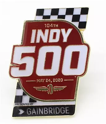 Indy 500 Unisex Flag Pins Brooch Souvenir Red • $7.89