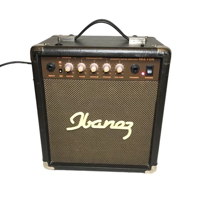 £54.99 • Buy Ibanez IBZ10A Acoustic Electric Guitar Amp 10W, Chorus, EQ, Open-Back Cab