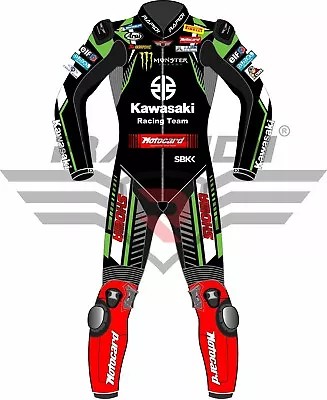 Jonathan Rea Kawasaki Motocard Showa 2019 Model Motorbike Leather Racing Suit • $350