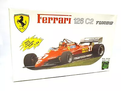 Protar 18194 Ferrari 126 C2 Turbo Plastic Kit (1:24 Scale) Boxed • £49.95