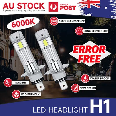 For MAZDA 6【2002-2007】Kit H/L Beam Pair H1 LED Headlight Globe Bulb1:1Mini Size~ • $49.99