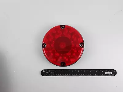 Uneversal 7  Red Round LED Tail Stop Turn Light For Micro Bird Bus Truck Trailer • $34