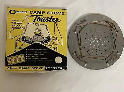 Vintage 60’s Coghlans Camp Stove 4 Slice Toaster W/Original Box Made In Canada • $15.56