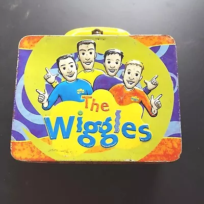 VINTAGE WIGGLES LUNCH BOX With The ORIGINAL Members  DOROTHY The Dinosaurs  • $35