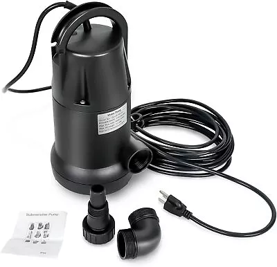 Sump Pump Submersible 3/4 HP - 4450 GPH Utility Water Pump For Clean/Dirty Water • $73.99