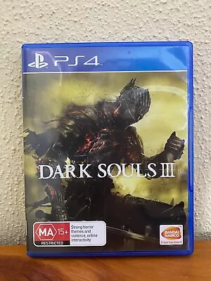 Dark Souls 3 PS4 With Manual • $29.99