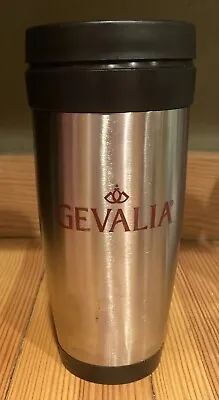 Gevalia Travel Thermal Mug Tumbler 18-8 Stainless Steel 14 Oz. Leak Proof Lid • $14.99