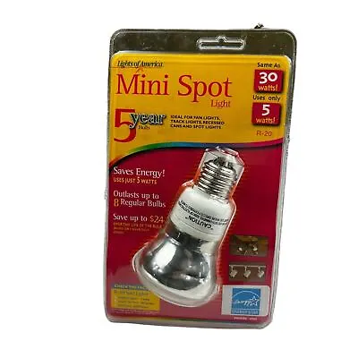 Lights Of America R-20 Mini Spot Light 30 Watts Model 2905 • $17