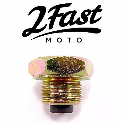 2FastMoto Magnetic Oil Drain Plug  M16 X 1.5mm - BMW R Models 93-16 2fm-73-1595f • $9.77