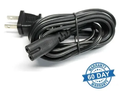 Quality - TV Power Cord Cable For Samsung LG TCL Sony 2 Prong 2-Slot • $7.55