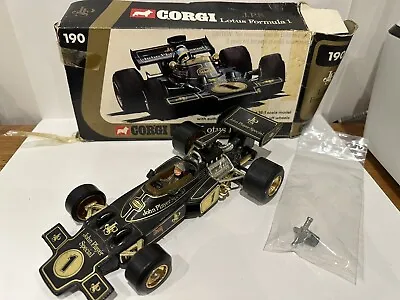 Corgi Lotus Fittipaldi 1:18 John Player Special F1 Formula 1 Racing Toy Car BOX • £50