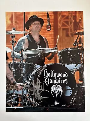 Matt Sorum Autographed 11x14 Photo Guns N’ Roses Drummer Legend RARE Box H • $64.99