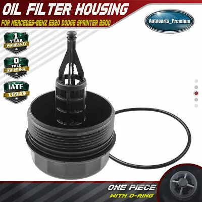Oil Filter Housing Cap For Mercedes-Benz Dodge Sprinter Jeep Grand Cherokee 3.0L • $16.98