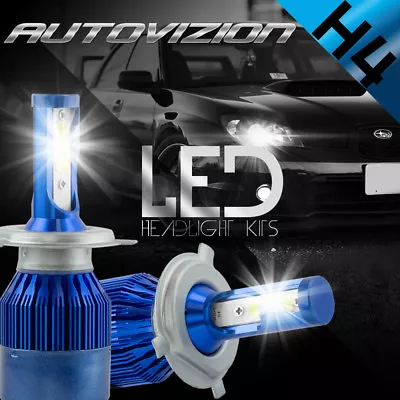 2016 Cree LED Headlight Kit 488W H4 9003 HB2 Hi/Lo Beam 6000K 48800lm Bulbs Pair • $22.99