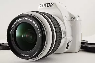 PENTAX K-x SR + Smc PENTAX-DAL 18-55mm F3.5-5.6 AL White From Japan #8026 • $279.38