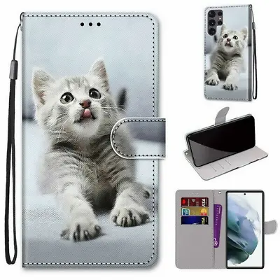 Cute Cat Phone Case For IPhone Samsung Huawei Sony OPPO ZTE Moto Google Xiaomi  • £6.20