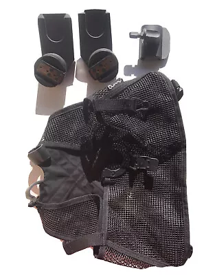 Quinny Zapp Maxi Cosi Car Seat Adapters Adaptors Shopping Basket Parasol & Clip • £20