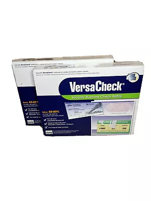 BRAND NEW! Versacheck Security Business Check Refills Form #1002. 500 Count • $19.99