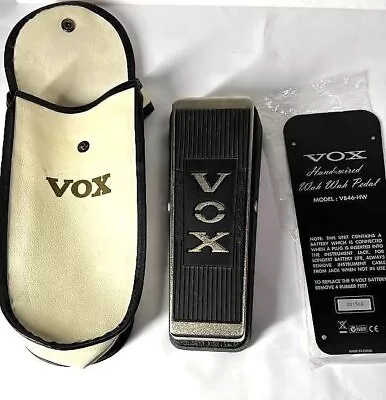 Vox V846-HW Handwired Wah Pedal With Case (Used) • $269.99