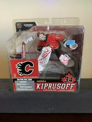 Mcfarlane miikka Kiprusoff Nhl Series 11 Calgary Flames Red Jersey • $24.99