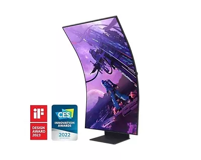 Samsung 55  Odyssey Ark Curved UHD Gaming Monitor (Brand New Unopened)  • $3000