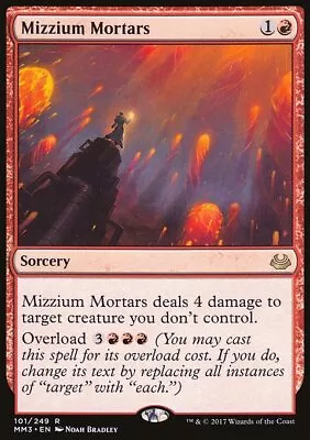 MTG Magic The Gathering Mizzium Mortars (101/270) Modern Masters 2017 NM • $1.45