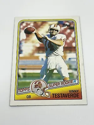 1988 Topps Vinny Testaverde Tampa Bay Buccaneers RC #352 Football Card • $1.75