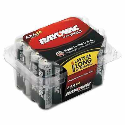 Rayovac Ultra Pro Alkaline Batteries AAA 24/Pack ALAAA24PPJ • $15.88