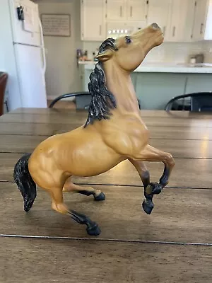 Vintage Breyer Horse #87 Diablo The Mustang Buckskin Semi-Rearing Stallion • $25