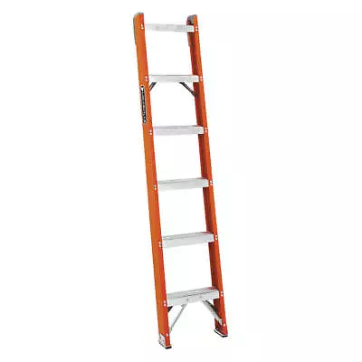 LOUISVILLE FH1006 Straight Ladder6 Ft.FiberglassNatural • $180.86