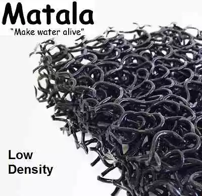 Black Matala 2-Pack Pond Filter Mat - 19 X24  - Low Density Media Pad -koi Pond • $58.95