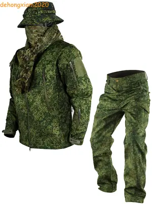 EMR Russia Camouflage Coat Pizex Suit Fleece Waterproof Mountaineering Clothes • $97.42
