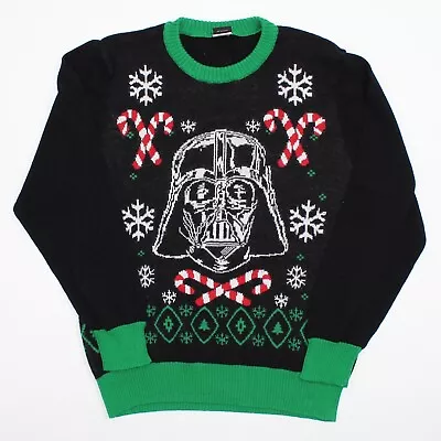 $22.99 • Buy Star Wars Darth Vader Merry Sithmas Green/Black Christmas Sweater Men's  Large