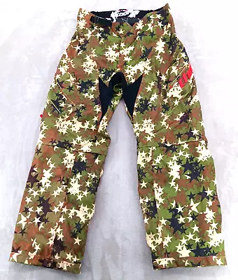 Thor Static Motocross Dirt Bike Convertible Pants Mens 34 X 31 Stars Camo Print • $55.99