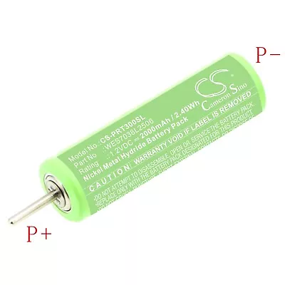 Battery For Panasonic  WES7038L2506 WERGB80L2508 WESSL41L2508 ES-RT30 ES-RT40 • $19.99