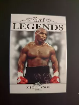 Mike Tyson 2022  Legends Edition  Boxing Card #la-07 • $5.63