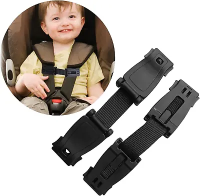 ALLWYOU 2Pcs Car Seat Belt Clip Anti Escape Car Seat Strap Car Seat Safety  • £6.68