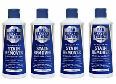 £9.80 • Buy Bar Keepers Friend Stain Remover & Multi Surface Cleaner 250g X 4
