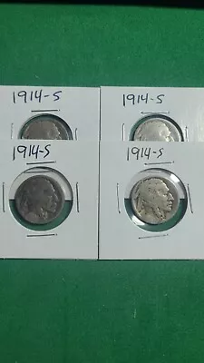 1914-S 5C Buffalo Nickel • $11