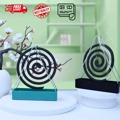 Incense Coil Holder Mosquito Burner Portable Home Metal Iron Retro Stand !!!!!! • $4.86