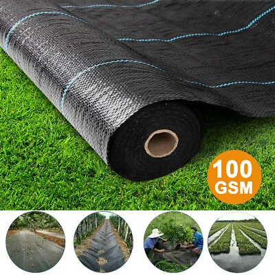 Weed Control Landscape Fabric Heavy Duty For Driveways Paths Gravel Stones • £9.29