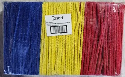 Jasart Cotton Pipe Cleaners Assorted Colors 15cm Pack Of 1002 Pces • $39.99