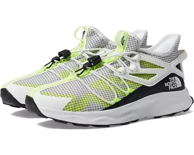 The North Face Oxeye Tech Trail Running Shoes Hiking White LED Yellow Men's 10 • $69.99