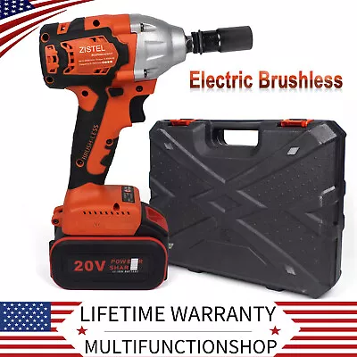 1/2'' Cordless Electric Impact Wrench Gun With Li-ion Battery High Power Driver • $53.98
