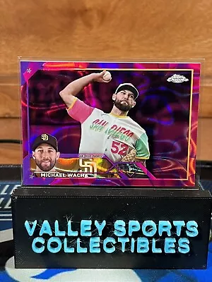 Michael Wacha  2023 Topps Chrome Update Pink Purple LAVA LAMP REFRACTOR /299 • $4.95