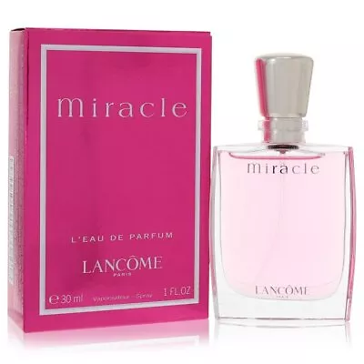 Miracle By Lancome Eau De Parfum Spray 1 Oz For Women *NIB • $38.11