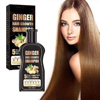 Hair Regrowth Shampoo Ginger Shampoo Women Men For Hair Growth And Thickening~ • £7.99