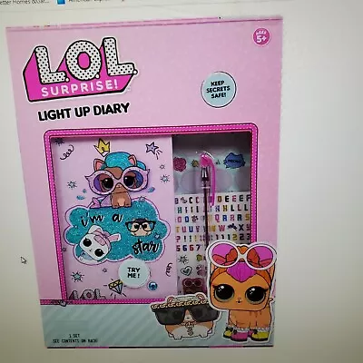 L.O.L. Surprise! Pets Light Up Diary • $15.29