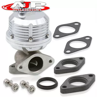 38mm Cast Steel Header Manifold Turbo Charger External Wastegate Silver • $34.99